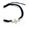 Polsera 'Glinda' de Nus de Bruixa de macramé i plata