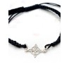 Witches Knot 'Glinda' Bracelet in Macrame and Silver