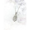 Mini Caravaca Cross Necklace in Silver