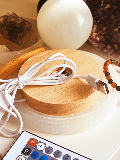 Base led il·luminació minerals - colors