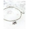 Polsera Elefant de la sort de plata
