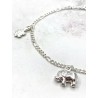 Polsera Elefant de la sort de plata