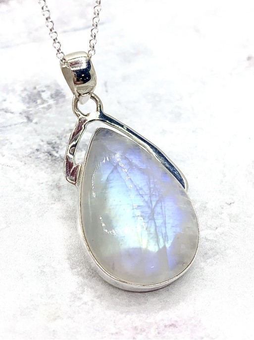 Collaret de Pedra lluna natural - Edició limitada - Qualitat extra