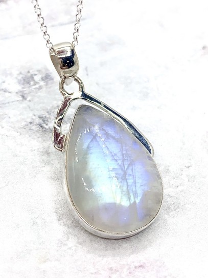 Collaret de Pedra lluna natural - Edició limitada - Qualitat extra