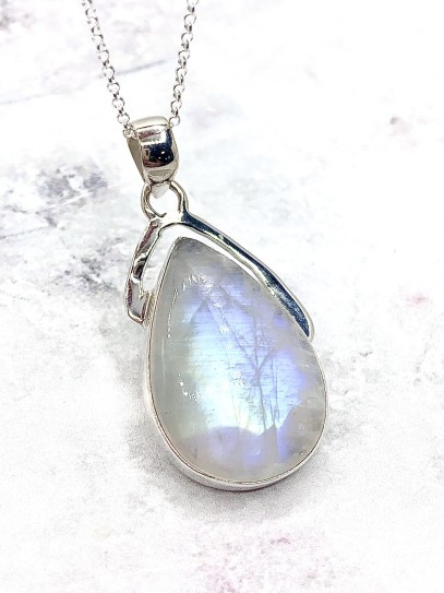 Collaret de Pedra lluna natural - Edició limitada - Qualitat extra