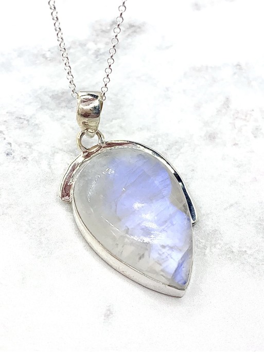 Collaret de Pedra lluna natural - Edició limitada - Qualitat extra - Feminitat