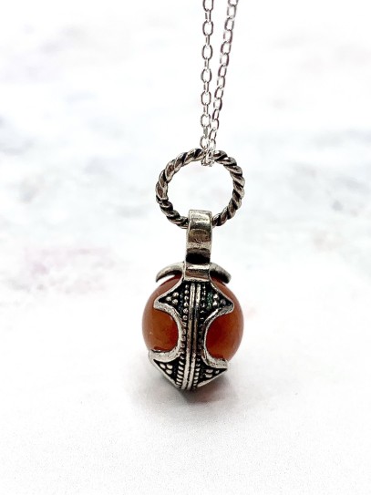 Collar 'Gotland' de Carneola