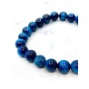 Blue Tiger Eye 'Asha' bracelet 8mm | Protection and luck