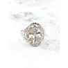 Anillo Cruz de Caravaca de plata