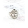 Caravaca Cross Silver Ring