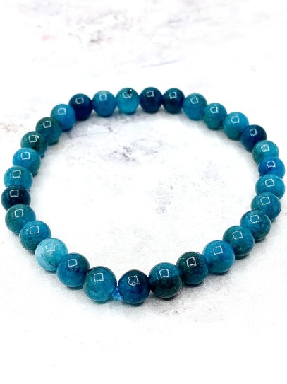 Polsera 'Asha' d'Apatito blau 6mm | Amistat i comunicació