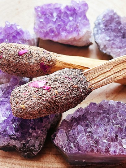 Lignum vitae Smudge Pop - White sage