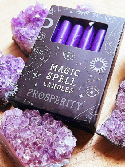 Velas naturales 'Magic Spell Candles' · Prosperidad y abundancia