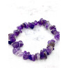 Amethyst Chip 'India' bracelet | Positive Energy and Protection