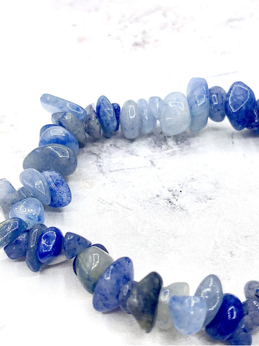 Sodalite chip 'India' bracelet | Intelligence and studies