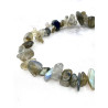 Labradorite Chip 'India' bracelet | Protection and Intuition