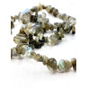 Pulsera 'India' de chip de Labradorita | Protección e intuición
