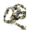Labradorite Chip 'India' bracelet | Protection and Intuition