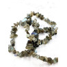 Labradorite Chip 'India' bracelet | Protection and Intuition