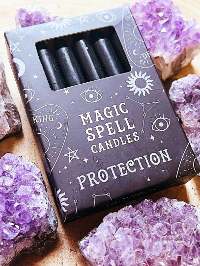 Velas naturales 'Magic Spell Candles' · Protección