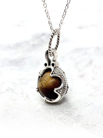 Collar 'Gotland' de Ojo de Tigre