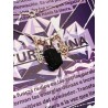 Collar triple protección de plata: Nudo de Bruja, Cruz de Caravaca y Turmalina negra