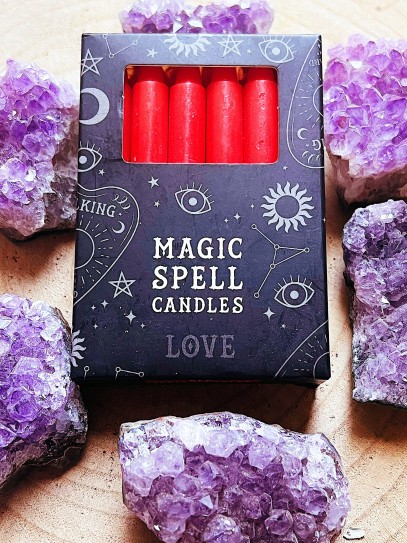 Velas naturales 'Magic Spell Candles' · Amor
