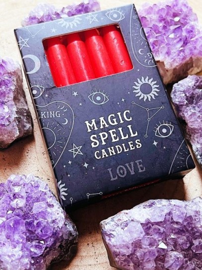 Velas naturales 'Magic Spell Candles' · Amor