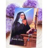 Saint Rita holy card with prayer