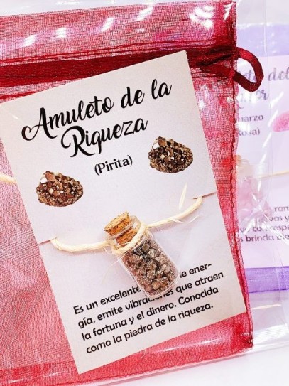 Flascó de Pirita - Amulet de la Riquesa, abundància i prosperitat