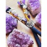 Natural Stone Power Magic Wand - Aqua Aura Quartz