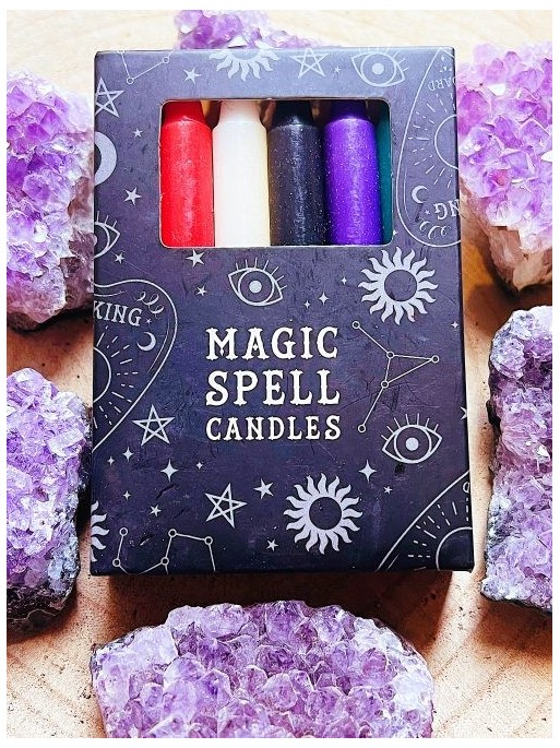 Natural Candles 'Magic Spell Candles' · Colors Mix