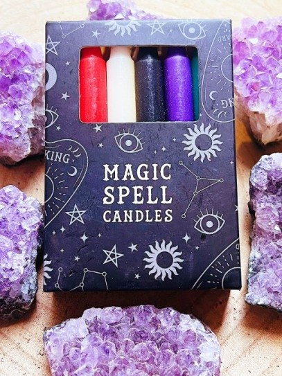 Natural Candles 'Magic Spell Candles' · Colors Mix