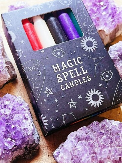 Natural Candles 'Magic Spell Candles' · Colors Mix