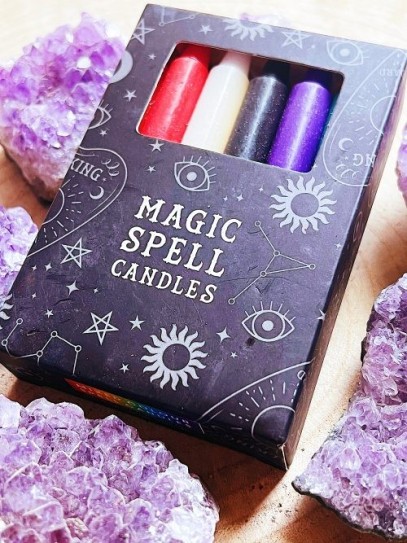 Natural Candles 'Magic Spell Candles' · Colors Mix