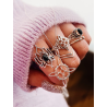 Anillo 'Thalia' midi de plata