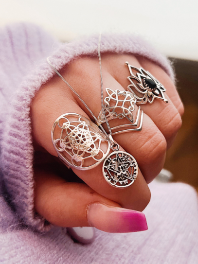 Anillo 'Thalia' midi de plata