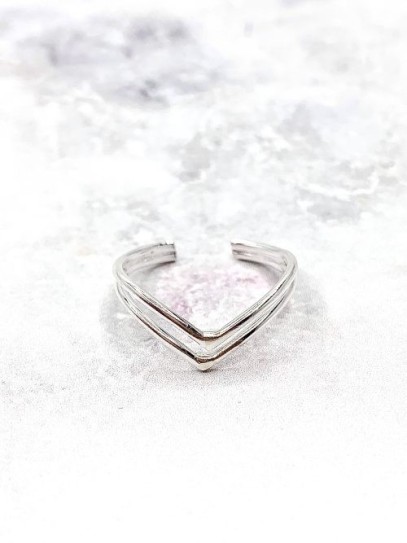 Anillo 'Thalia' midi de plata