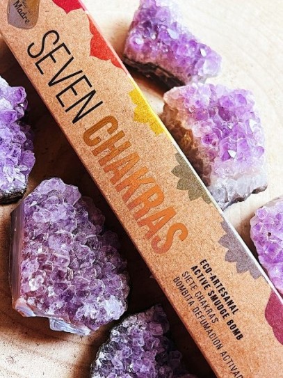 Bombita Defumación Activada: Siete Chakras - Sagrada Madre