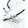 Witches Knot and Onyx 'Glinda' necklace
