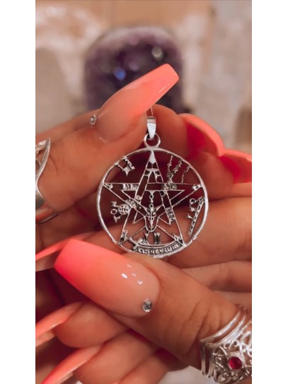 Large size 'Tetragrammaton' necklace