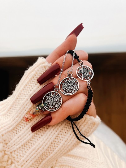 Collar 'Tetragramatón' de plata