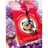Chinese Zodiac Keychain: Year of the Rabbit (1939, 1951, 1963, 1975, 1987, 1999, 2011, 2023)