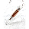 Péndulo varita de Reiki de Cuarzo y cobre - Protección y curación