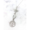 copy of Triple protection necklace: Witch's Knot, Miraculous Medal of the Virgin of the Emerald, and Tetragrammaton