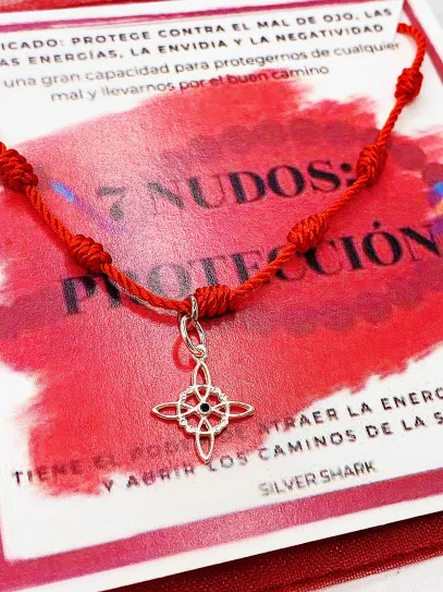 Polsera dels 7 nusos de protecció i Nus de Bruixes - Tourmaline