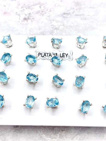 Aquamarine 'Kaia' Earrings | Peace and Tranquility