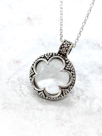 Collar 'Gotland' de Cuarzo cristal plano - Historia medieval