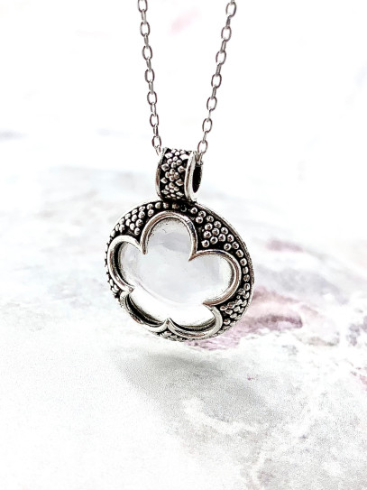 Collar 'Gotland' de Cuarzo cristal plano - Historia medieval