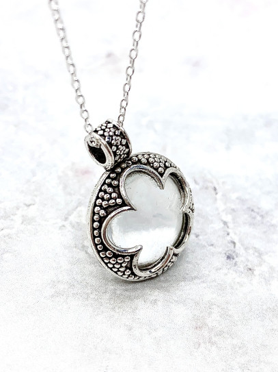 Collar 'Gotland' de Cuarzo cristal plano - Historia medieval